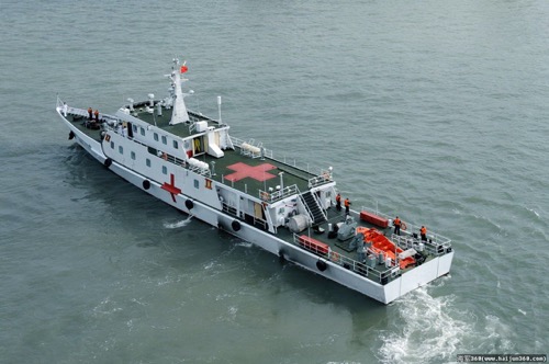 中国海军医疗船有几艘,海军第二艘医疗船