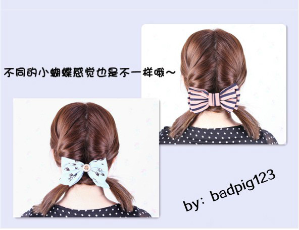 【转载】几百种漂亮头发的编法（第一辑）