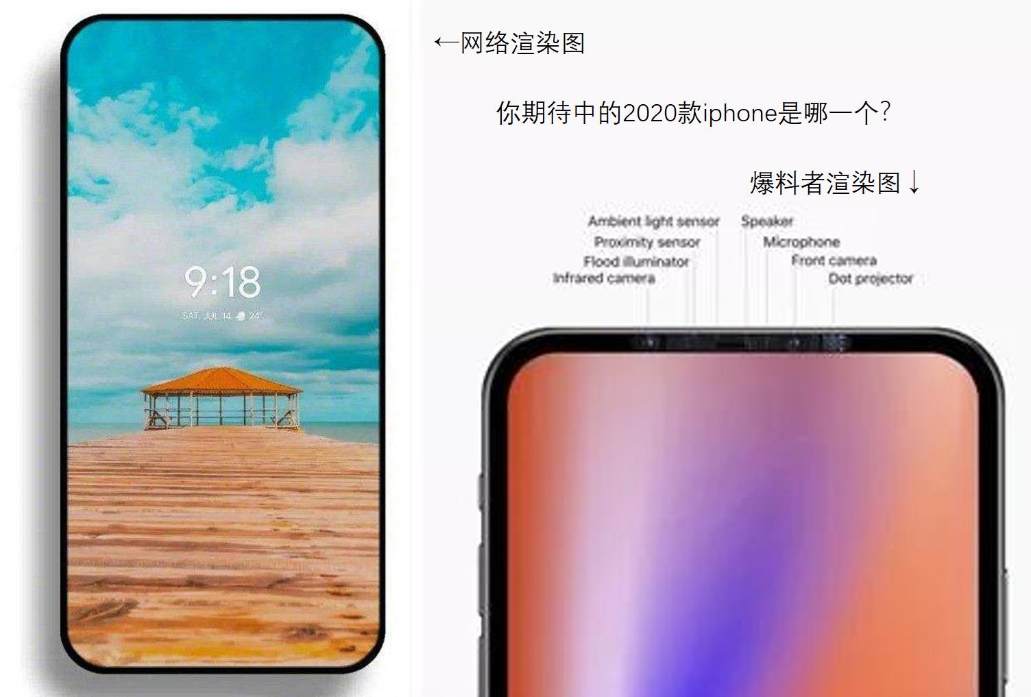 全新iphone曝光折叠屏,苹果新iphone刘海