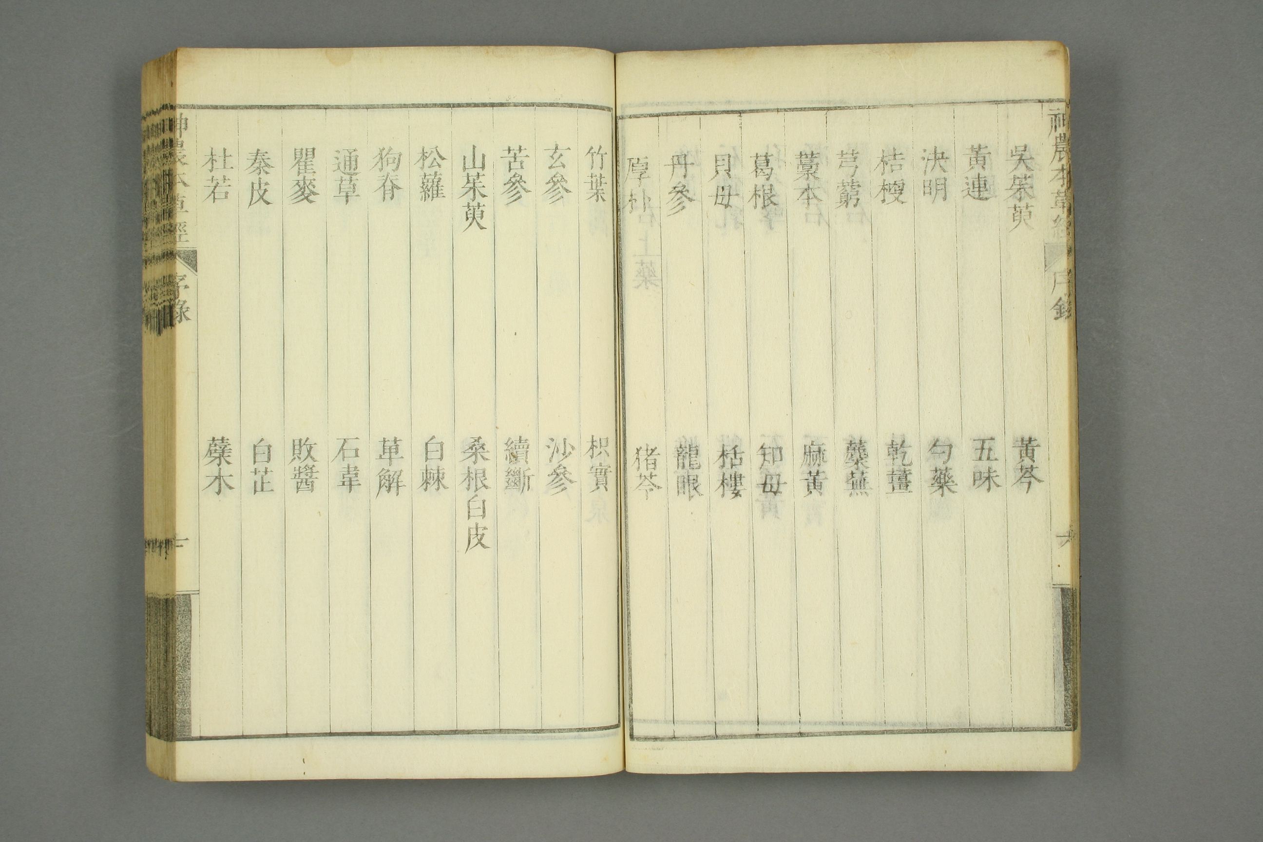 古本神农本草经的古图片,神农本草经原书图片