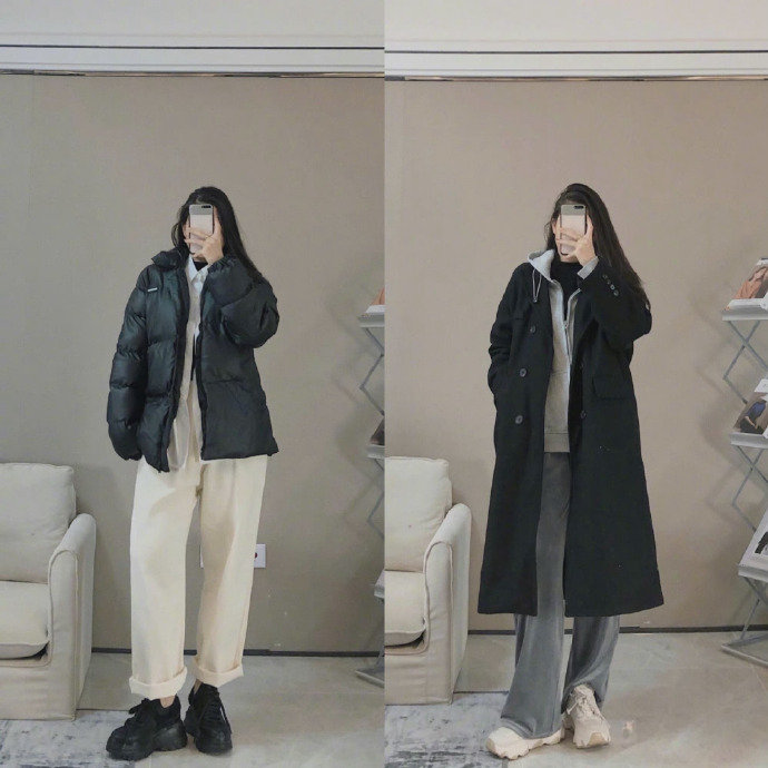 大腿肥小腿瘦时候穿什么裤子,怎样穿裤子显瘦又遮肚子