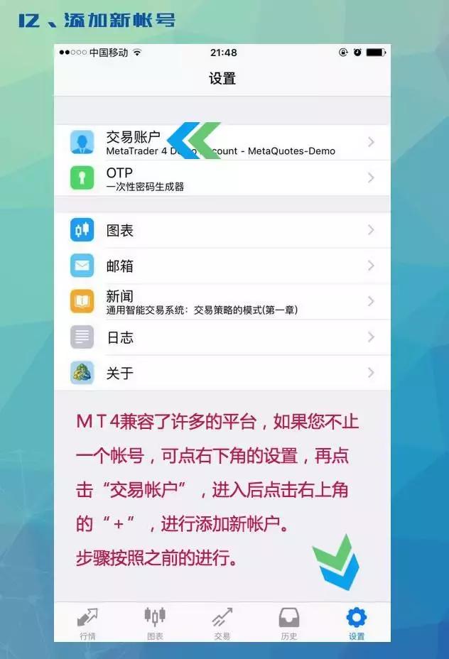 外汇入门mt4使用教程android版,手机mt4外汇新手入门基本操作
