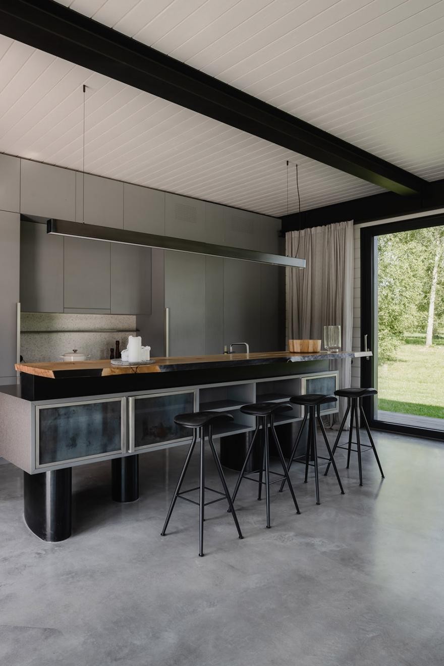 一层现代风格自建房养老,东欧老房子