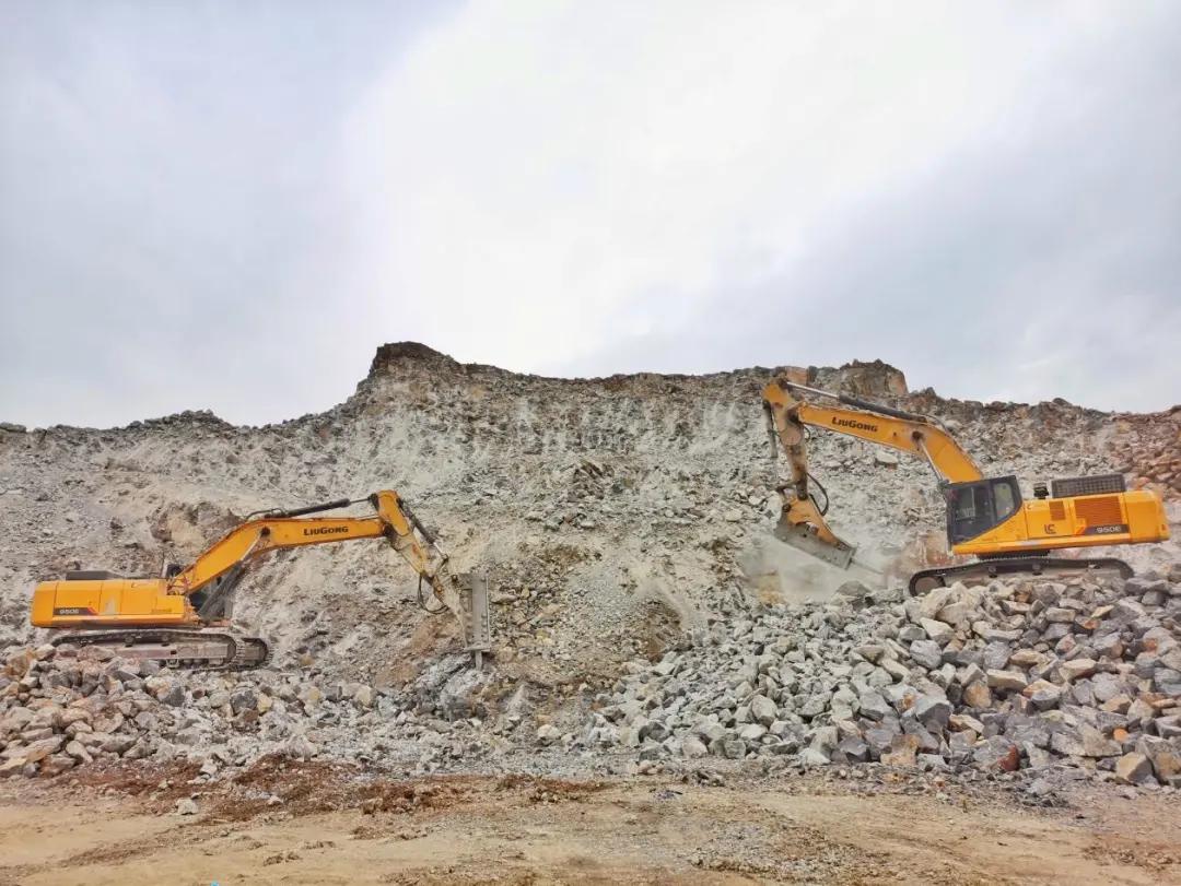 2万4千小时依旧高产！40台柳工挖掘机在山东矿山越“打”越出彩