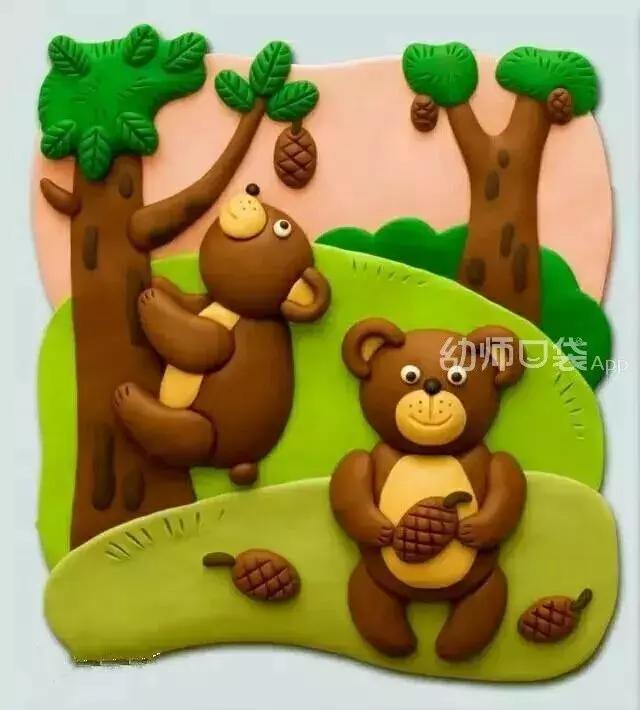 超轻粘土手工作品创意画汽车,航空航天手工超轻粘土创意作品