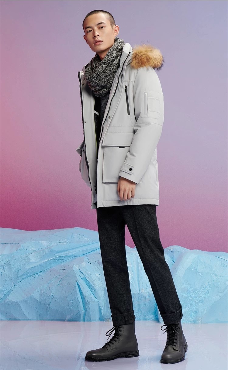 为了不让男朋友把羽绒服穿成“熊样”,我差点挤晕在海澜之家