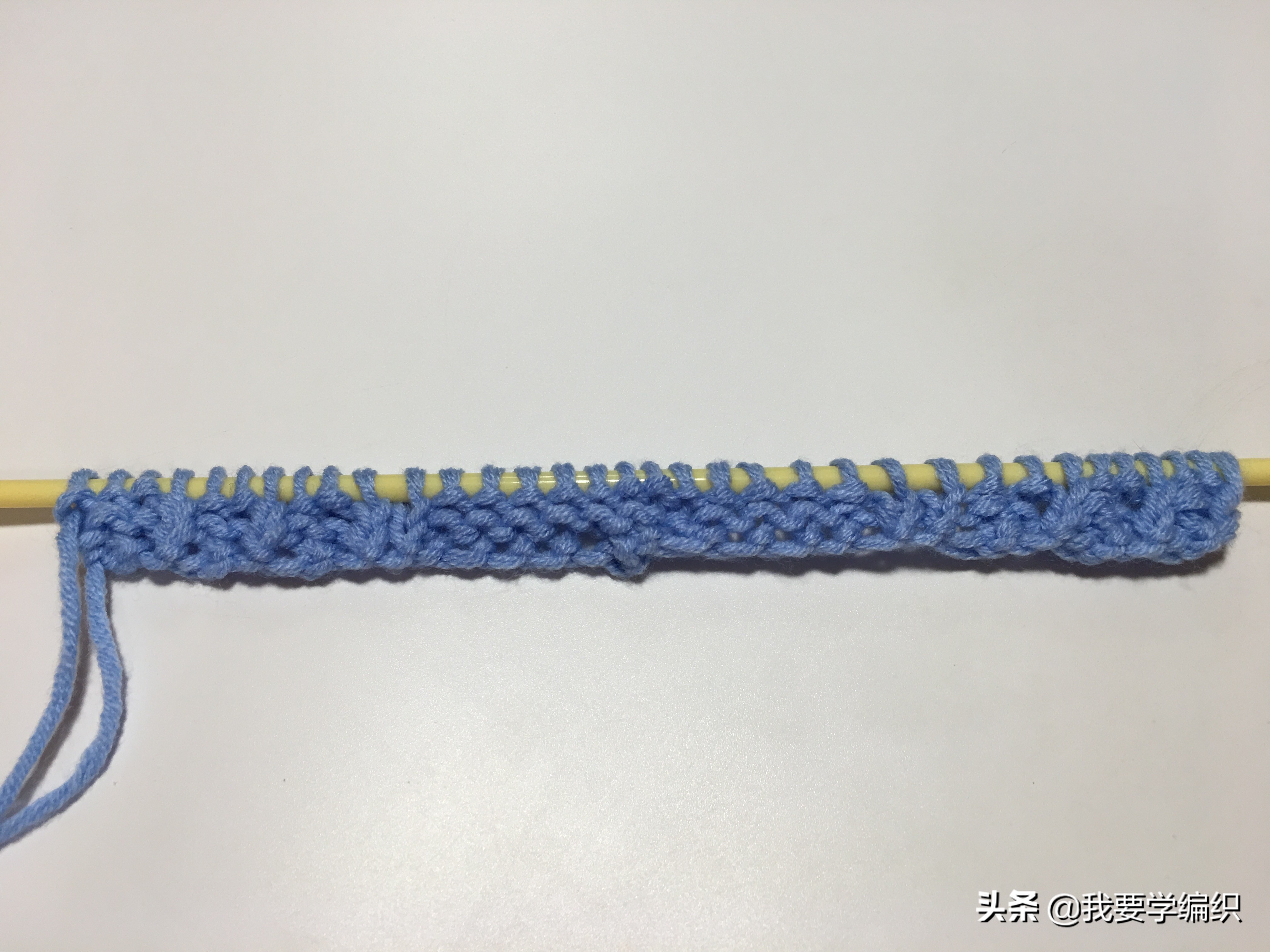 粗线织围巾花样大全,粗线织围巾的花样图解