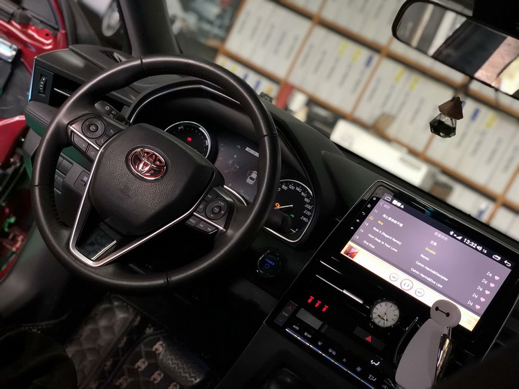 成都亚洲龙音响改装,成都丰田海狮汽车音响改装