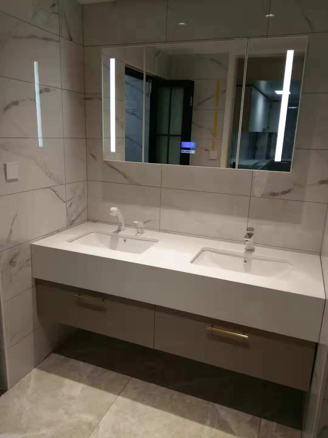 浴室柜台下盆尺寸怎么挑选,怎么挑选定制浴室柜行情价格