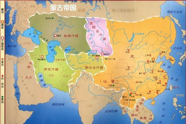 各个国家画的中国古代地图,中国历史最值得画的地图