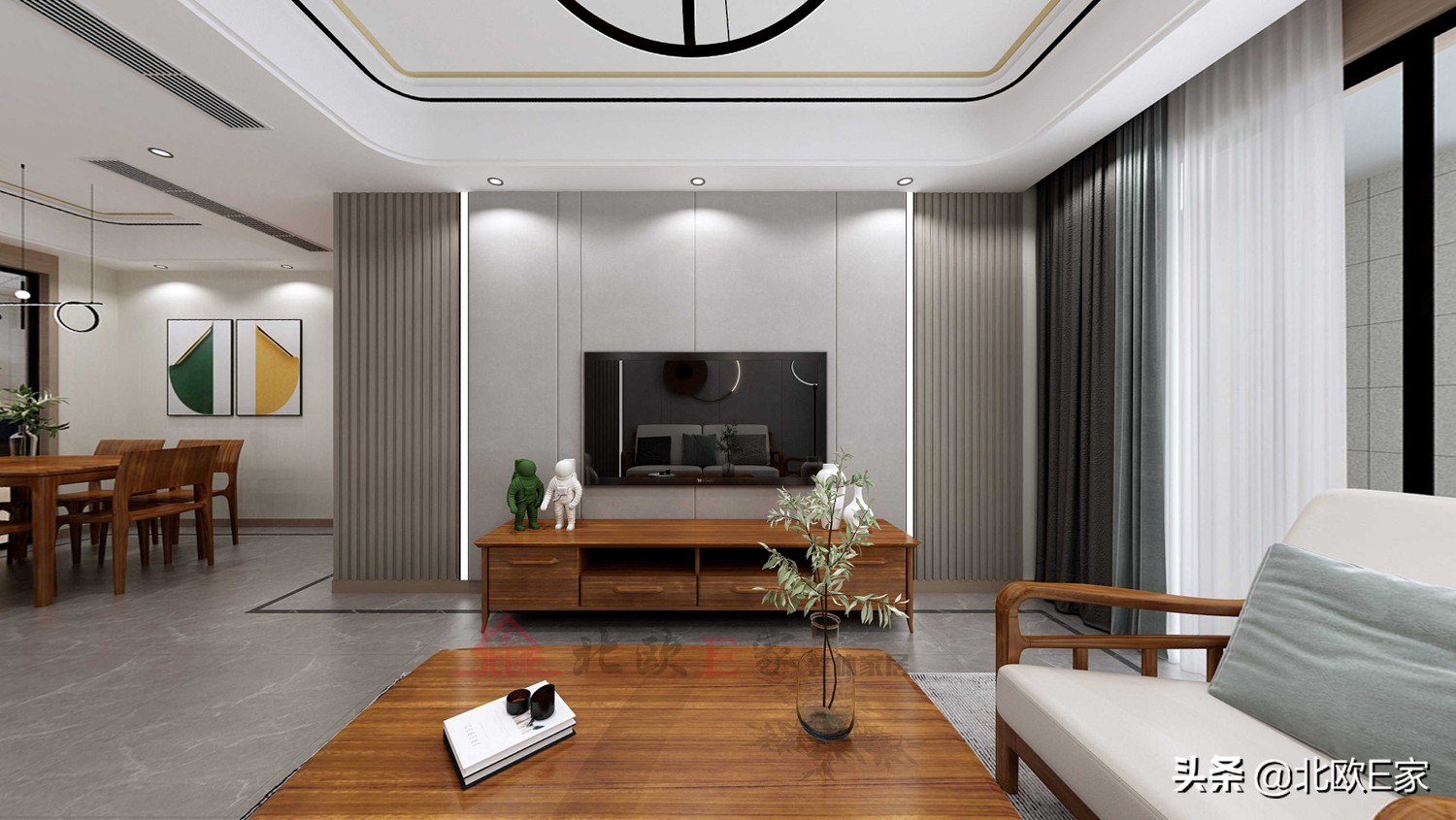 北欧E家乌金木家具,极致优雅的质感体现