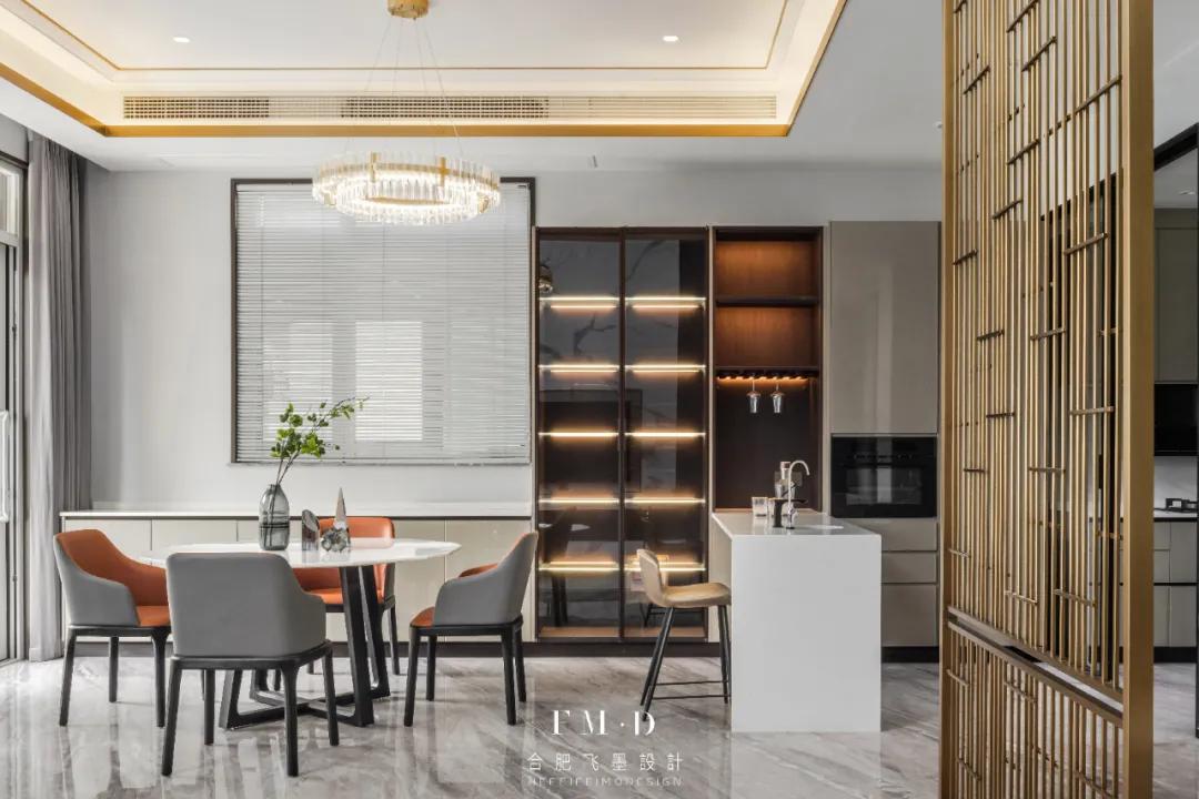 中式6层豪华顶级别墅,6层楼的现代风格别墅