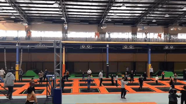 天津蹦床主题公园,天津最大淘气堡室内游乐场