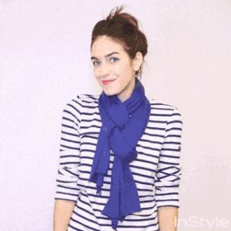 围巾怎么系更时髦,围巾怎么戴好看又好穿