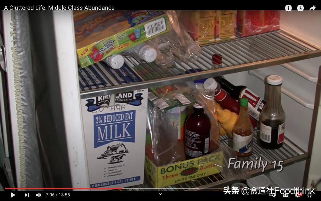 冰箱越大，吃得越差？美国中产冰箱里的食物体系