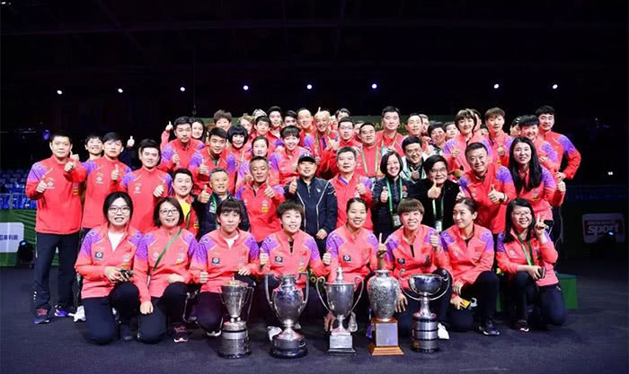 局点这个球，据说是乒乓球历史上首个“假动作”诞生，王曼昱制造