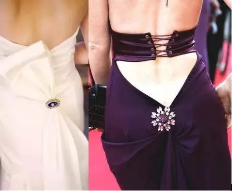 冬季胸针怎么戴,胸针百搭用法图解图片大全