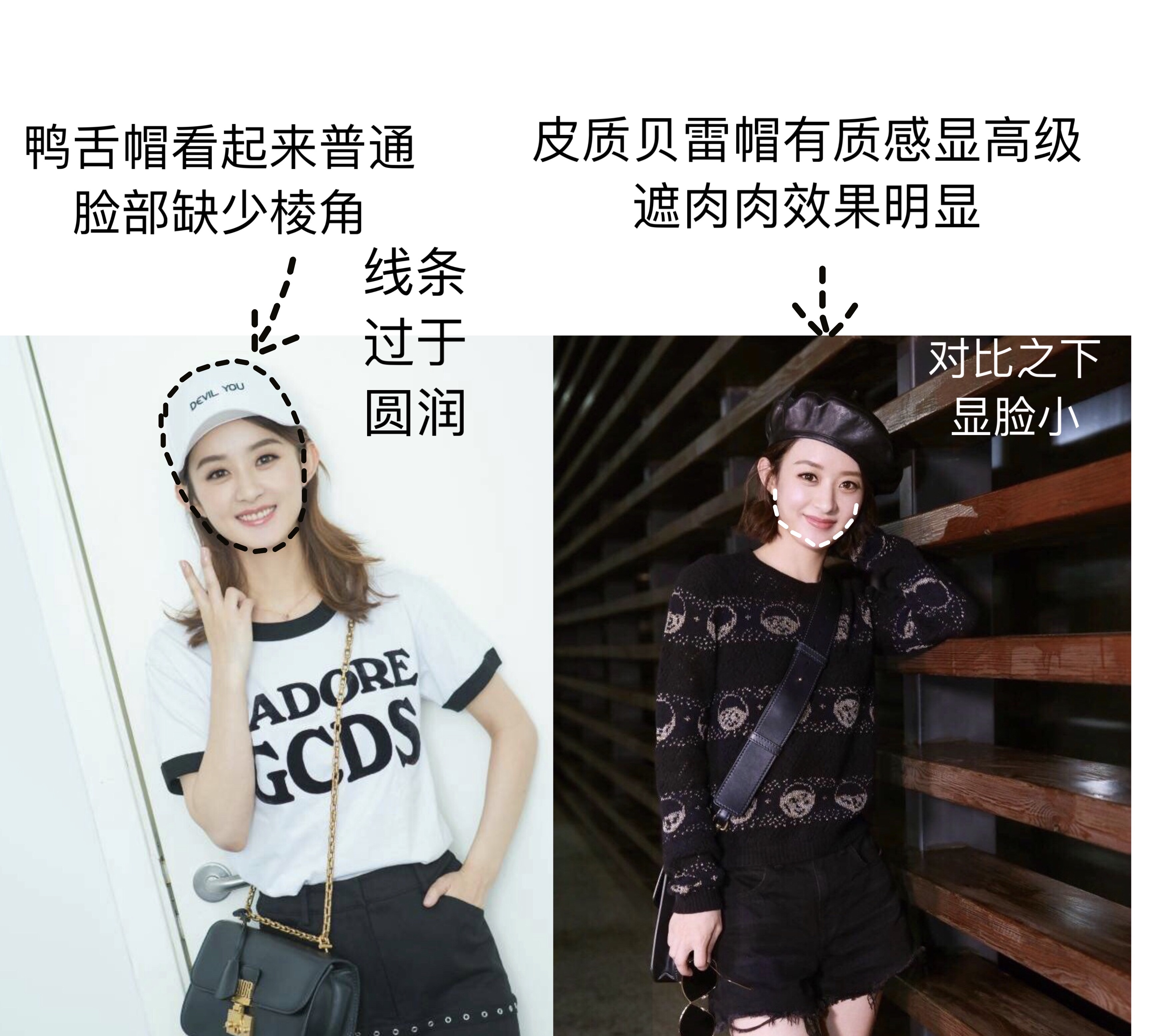 怎么样选择适合自己的帽子显脸小,如何挑一款合适的帽子