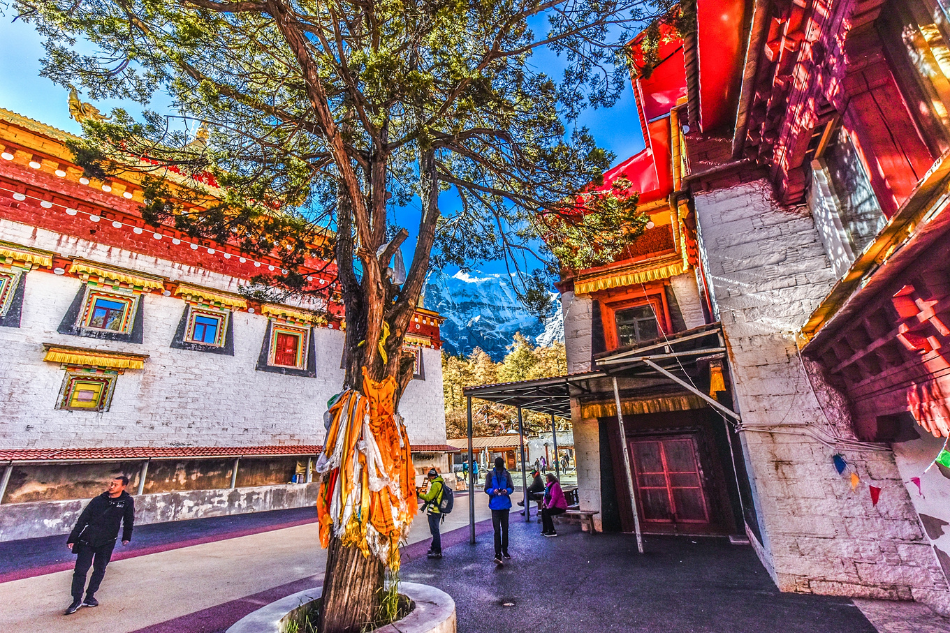 四川甘孜的亚丁稻城,四川稻城亚丁蓝色星球上的净土