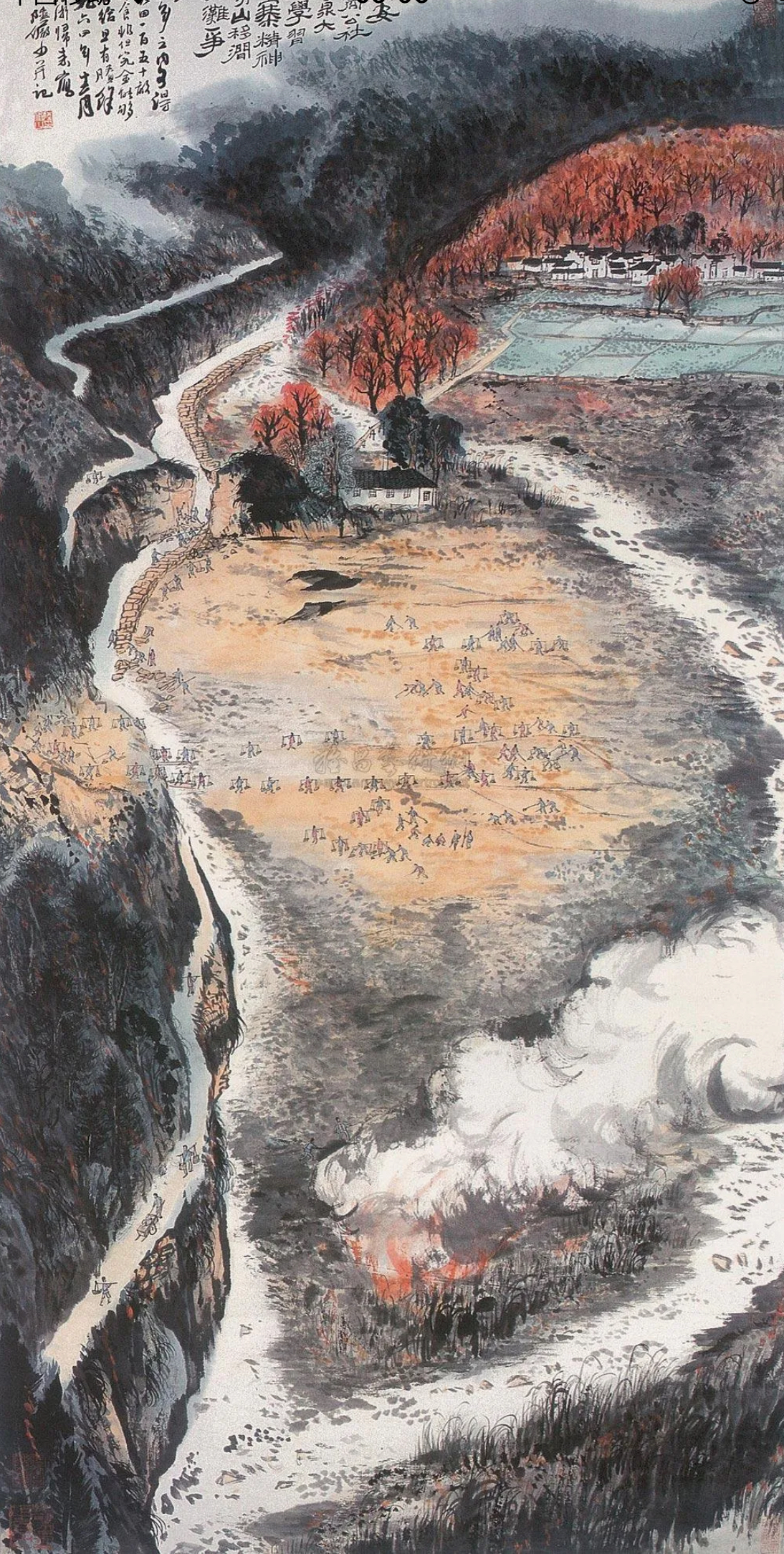 70年代名家绘画作品,体验90年代的绘画作品