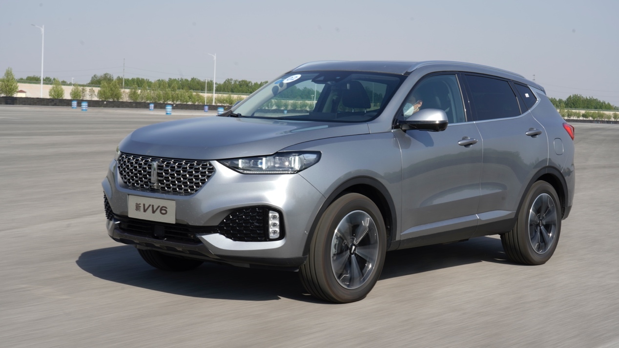 weyvv6油耗测试50公里,试驾weyvv7油耗