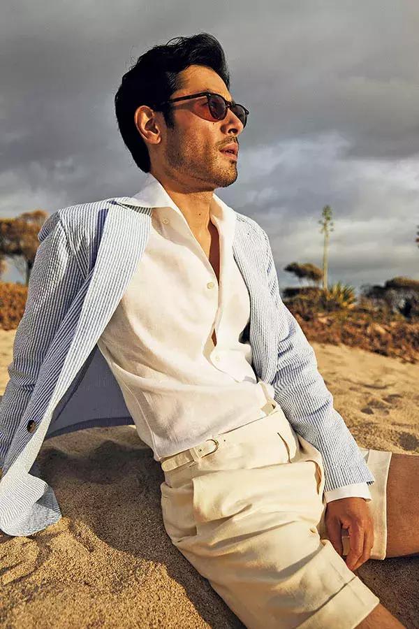 只有短袖短裤怎么穿出潮流感,短裤和短袖怎么穿更好看