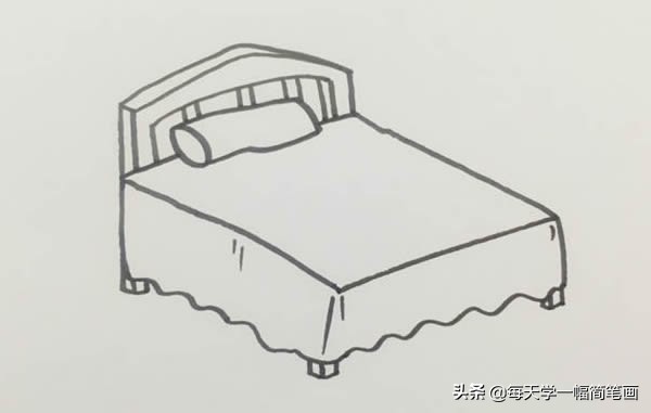 男孩卧室简笔画图片大全,儿童卧室简笔画图画大全