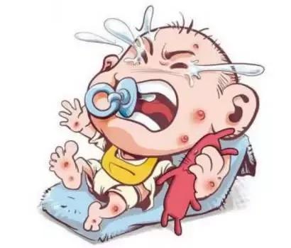 新生儿湿疹与热疹的区别,新生儿湿疹的症状