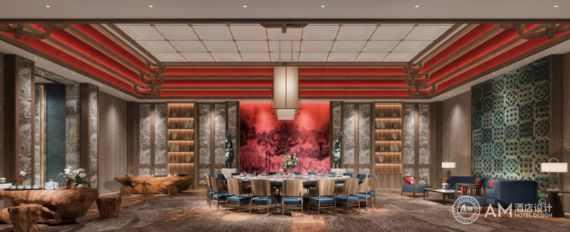 汉中南湖度假村酒店,AM设计工作室