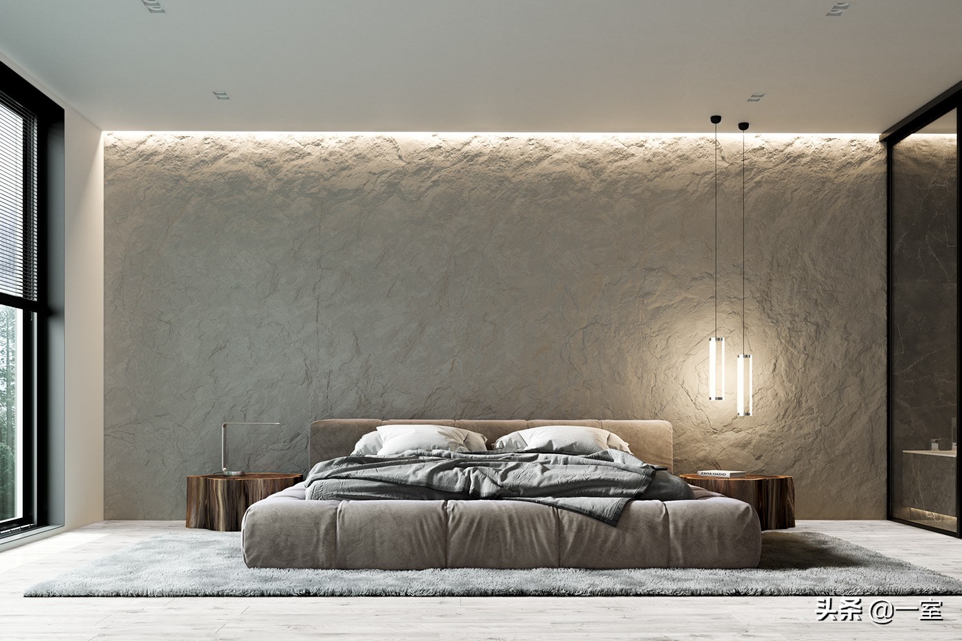 3.3米背景墙设计,客厅背景墙设计简约款