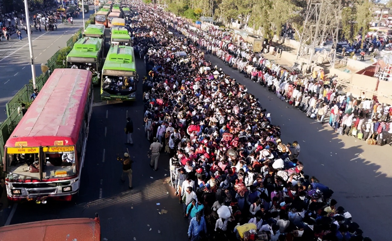大批印度难民涌入美国怎么过去的,大量印度疫情难民涌向美边境