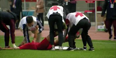 涓浗u20鐢疯冻鍙椾激,u21鍥借冻1-0缂呯敻灏忓皢鎰忓閲嶄激