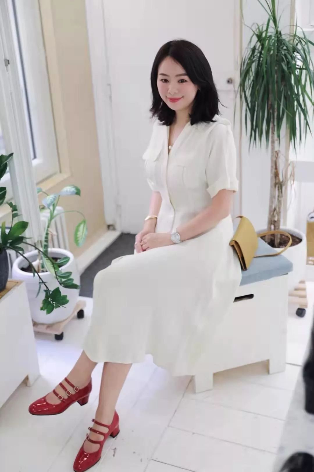 法国玛丽珍鞋学生穿,法式蝴蝶结玛丽珍鞋