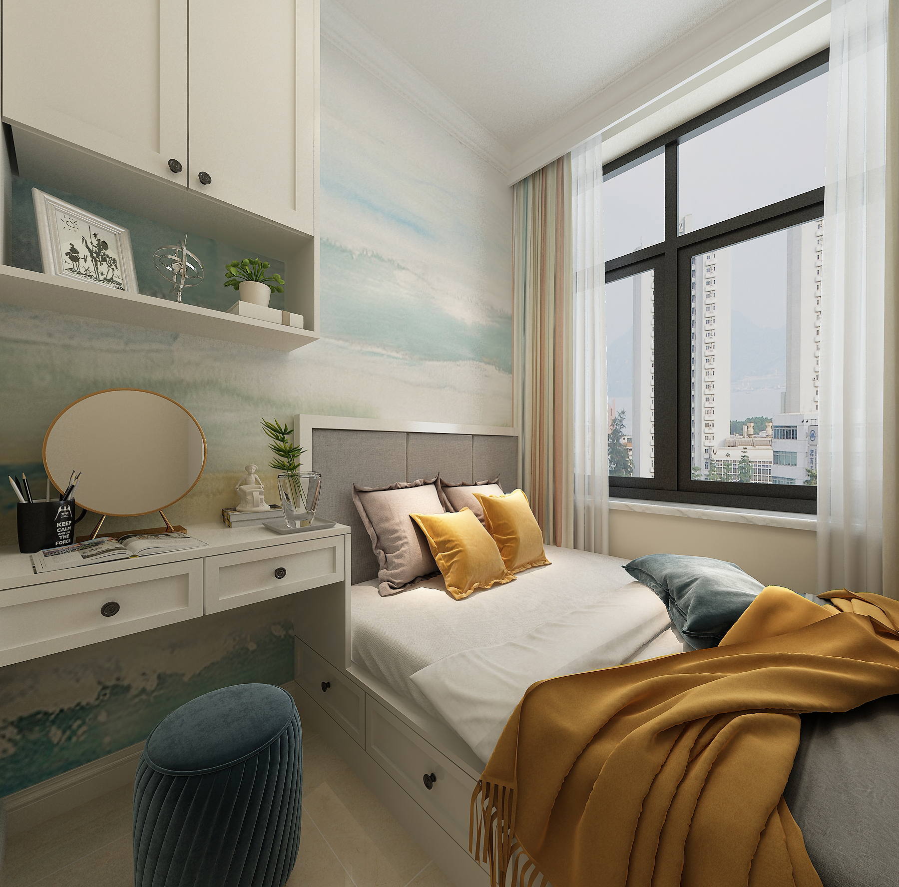 50平小户型装修改装,香港夫妻一百万装修公屋