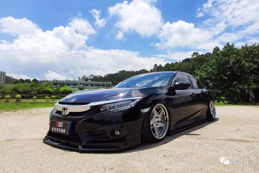 潮汕思域改气动避震,潮汕二手改装思域