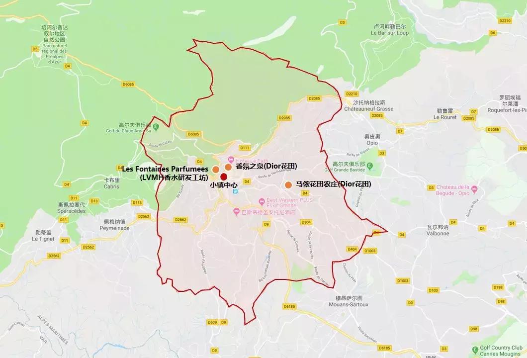 昆明官渡区格拉斯香水小镇,格拉斯香水小镇风景