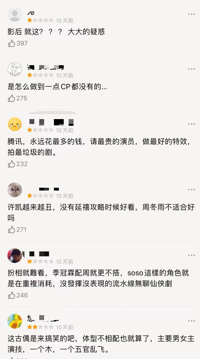 周冬雨新剧千古玦尘点评,周冬雨新剧千古玦尘热播榜