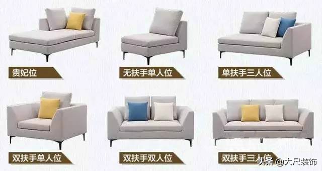 最详细的室内家具尺寸一篇全搞定,家装家具尺寸大全绝对值得收藏