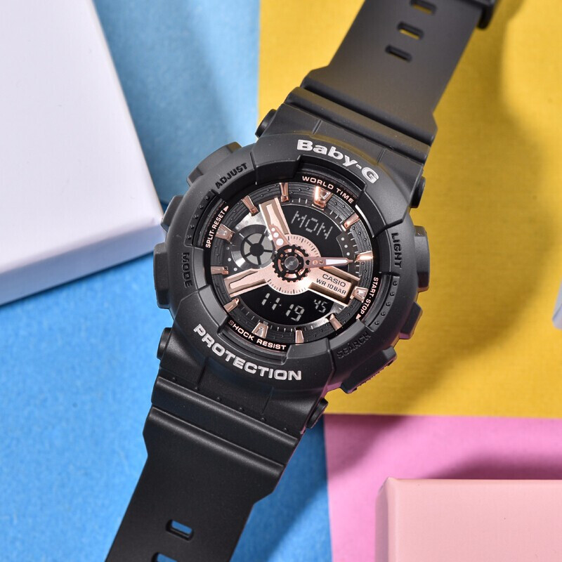 卡西欧ba-110cr-7a,卡西欧baby-g-ba110大不大