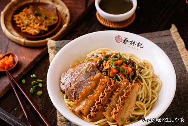 热干面蔡林记官方旗舰店老字号,蔡林记热干面的诞生史