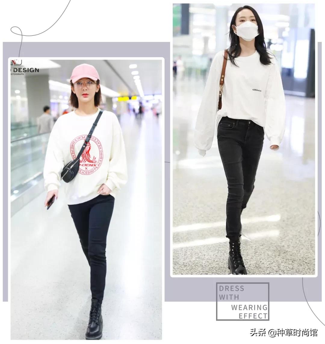 秋冬新款上新卫衣穿搭,今年秋款卫衣的流行款式