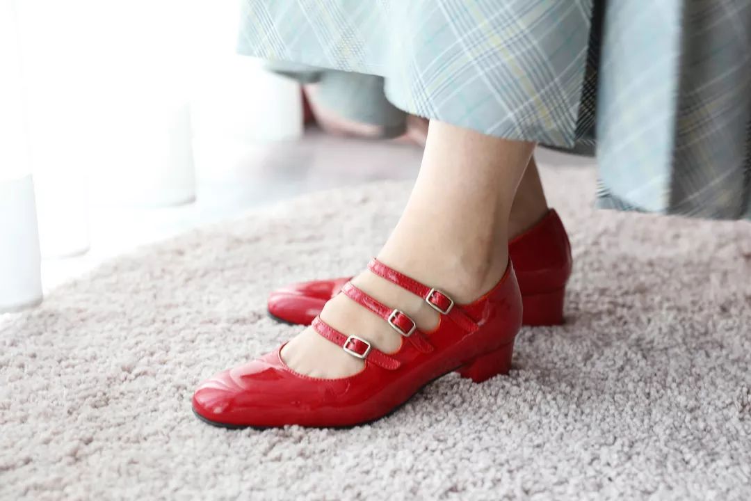 法国玛丽珍鞋学生穿,法式蝴蝶结玛丽珍鞋