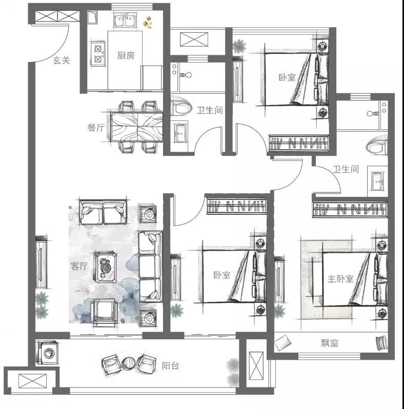 中梁印江南热销解读|阔境低密洋房,臻藏诗意风华