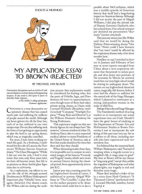 纽约客2019年,纽约客精品文章