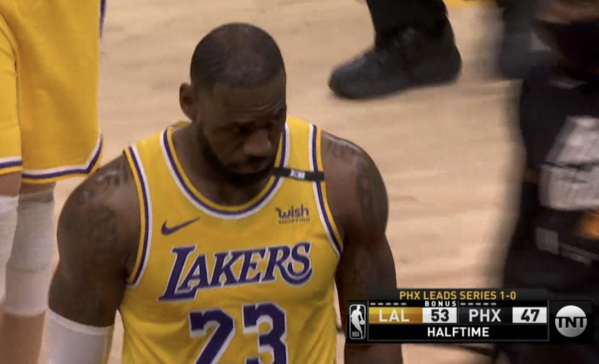 湖人全场压制老鹰,湖人庄神首秀