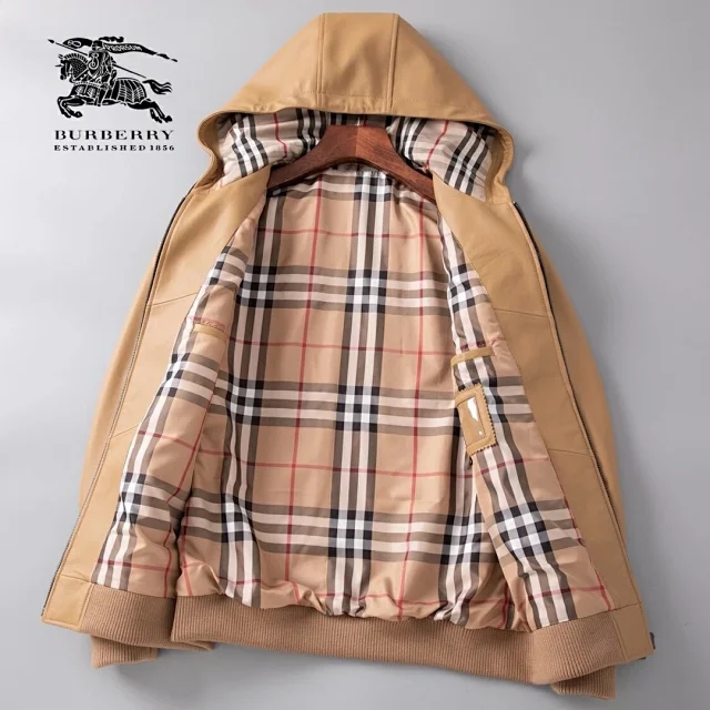 巴宝莉男士皮衣配什么裤子好看,巴宝莉prorsum皮衣