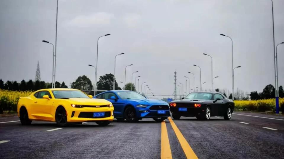福特mustang2.3t提速测试,试驾福特野马mustang5.0
