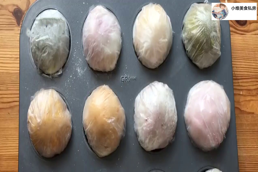 冰冻了的冰淇淋,软糯麻薯冰激凌