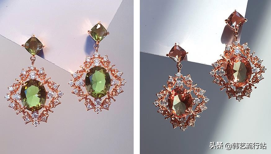 韩国耳环最近超级流行的,韩系简约时尚耳环