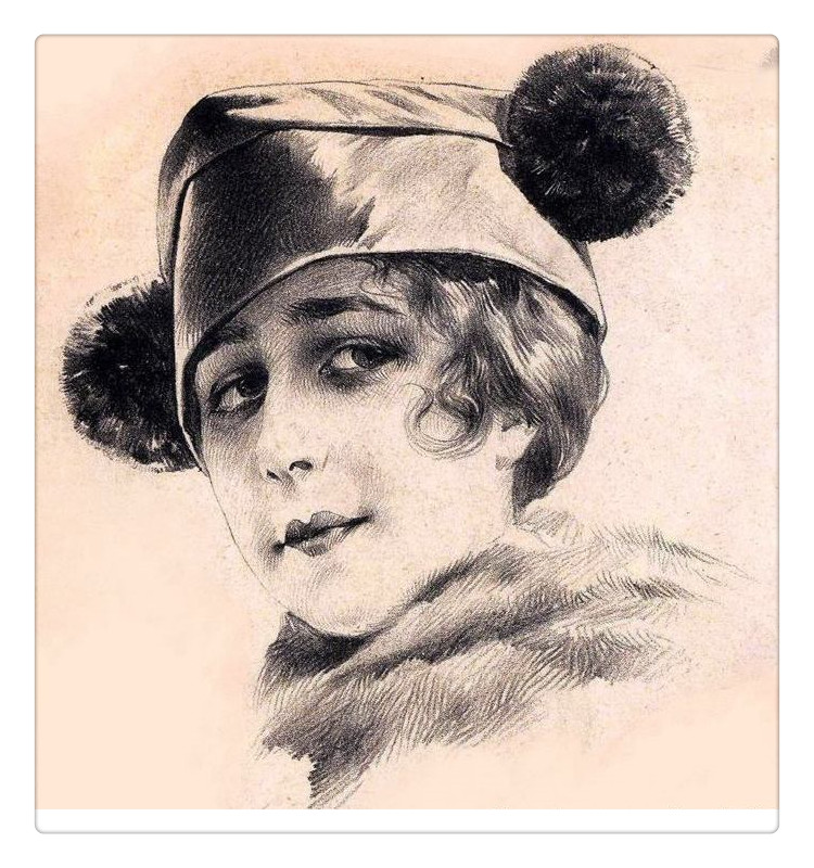 戴帽子的女人给人的感觉,戴帽子好看的姑娘